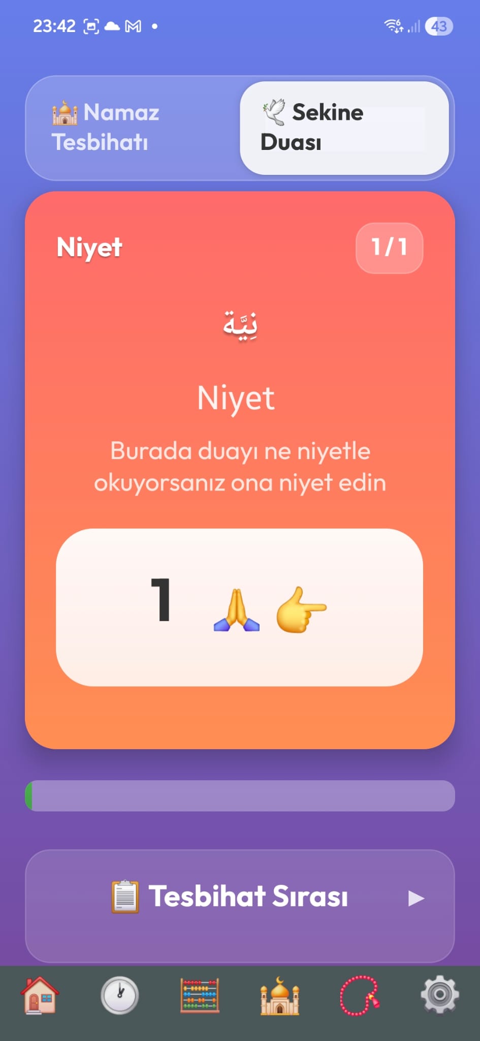 Namaz tesbihatı