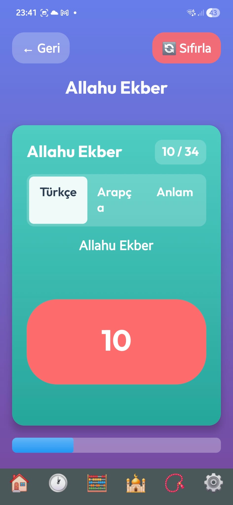 Zikir sayacı